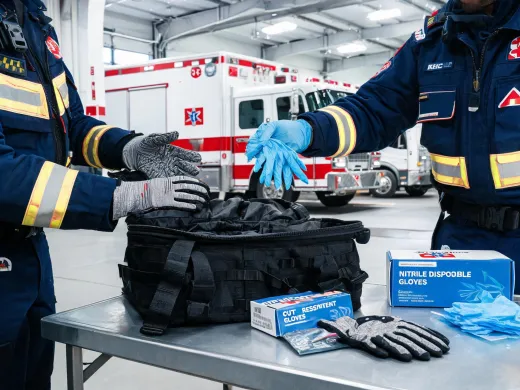 Emergency response gloves